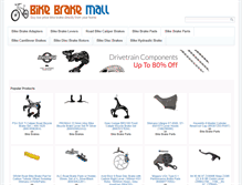 Tablet Screenshot of bikebrakemall.com